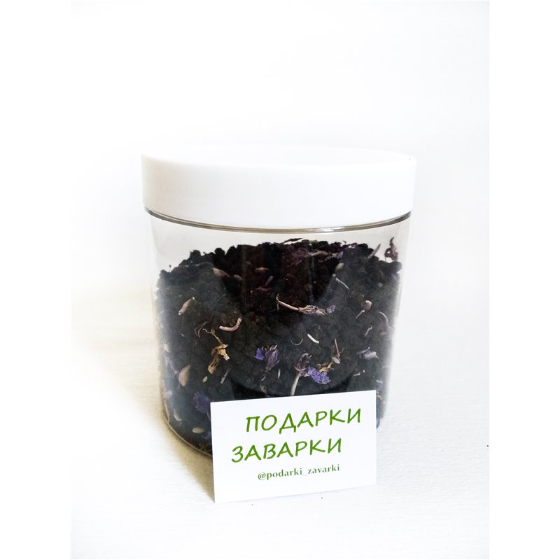 Органический чай в прозрачной тубе
